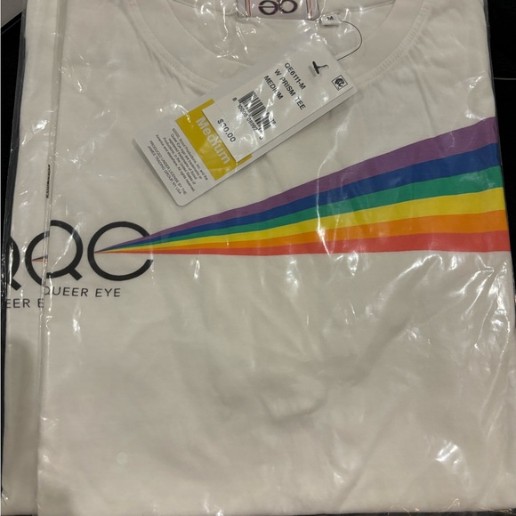 Queer Eye T-shirt Pride, nwt Prism rainbow - Picture 2 of 3